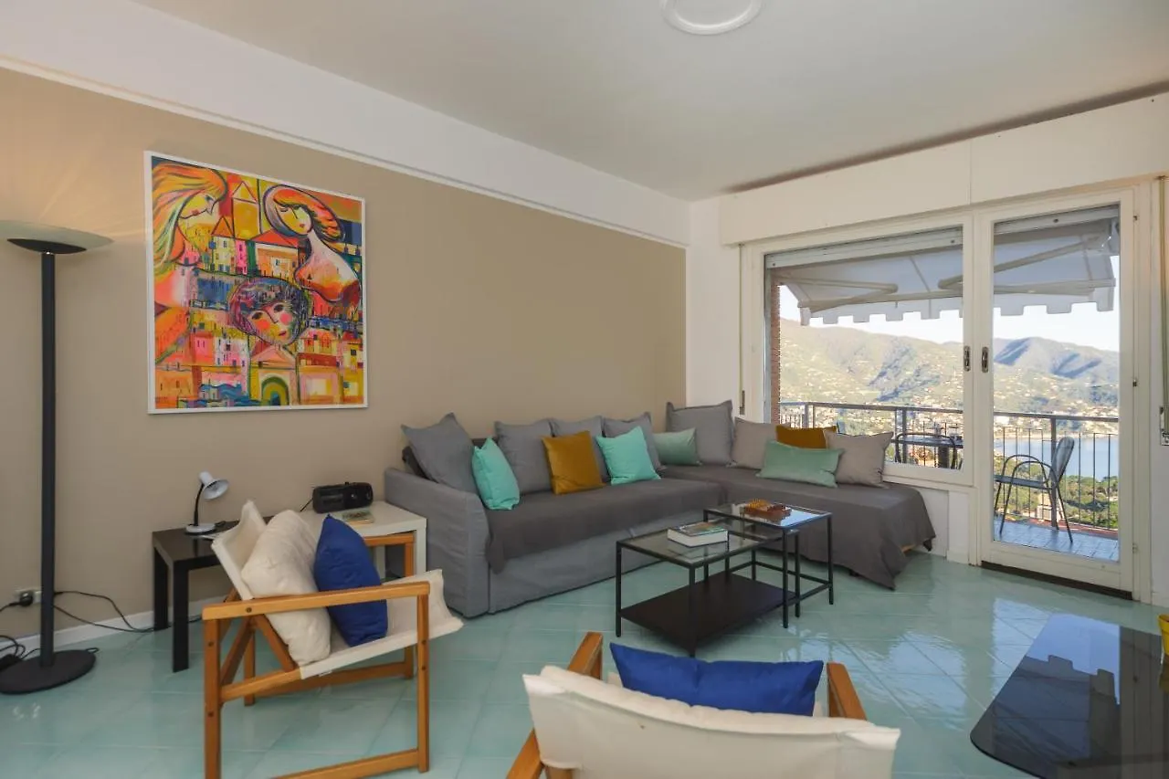Casa Linda Vista Da Sogno, Piscina E Tennis Rapallo